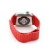 Curea iUni compatibila cu Apple Watch 1/2/3/4/5/6/7, 38mm, Leather Loop, Piele, Red