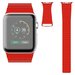 Curea iUni compatibila cu Apple Watch 1/2/3/4/5/6/7, 40mm, Leather Loop, Piele, Red