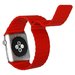 Curea iUni compatibila cu Apple Watch 1/2/3/4/5/6/7, 38mm, Leather Loop, Piele, Red